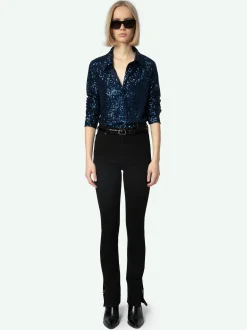 Online Zadig & Voltaire Jett Skinny Jeans Solidblack